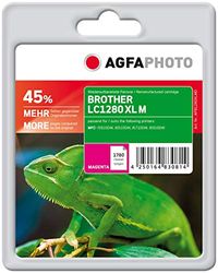 AgfaPhoto APB1280XLMD toner för Brother MFCJ6510DW, 15 ml, 1780 sidor, magenta