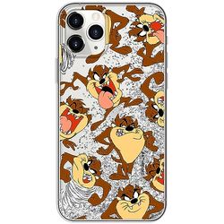 ERT GROUP mobiltelefonfodral för Apple Iphone 11 PRO originalt och officiellt licensierat Looney Tunes mönster Tasmanian 005, med glitter overflow-effekt