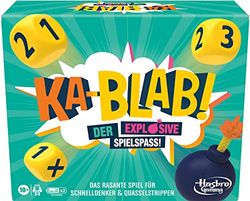 Hasbro Ka-Blab! spel voor gezinnen, tieners en spel voor kinderen vanaf 10 jaar, kablab spel voor spelavonden voor 2-6 spelers