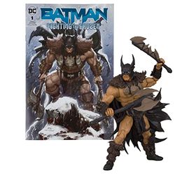 DC Direct Page Punchers Figurka i komiks Batman (Batman: Fighting The Frozen Comic) 18 cm