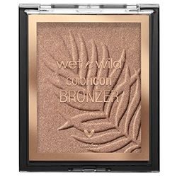 Wet n Wild, Color Icon Bronzer, Zachte en Romige Bronzer met Gel-infusie, Langdurige Formule, voor een Zongekuste Gloed en Natuurlijke Tan Flush, Vegan, Palm Beach Ready