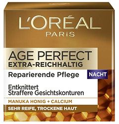 L'Oréal Paris Dermo Expertise Age Perfect extra de reichhaltig Manuka cuidado à noite, 1º pacote (1 x 50 ml)