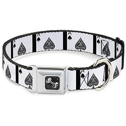 Hondenhalsband Veiligheidsgordel Gesp Schoppenaas 18 tot 32 Inches 1.5 Inch Breed
