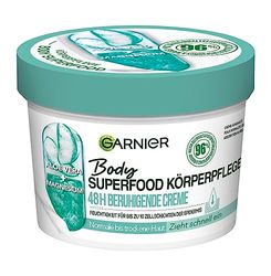 Garnier Body Care, Soothing Body Lotion, Normal to Dry Skin, with Magnesium & Aloe Vera, 48h Moisture, Instantly Absorbing Body Cream, Body Superfood for Stronger Skin Barriers, 380 ml
