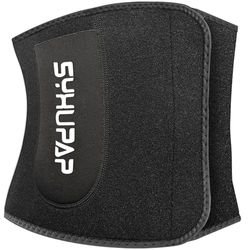 SYXUPAP Taille Trimmer voor Vrouwen en Mannen, Taille Trainer voor Hoge Intensiteit Training & Workouts, Maat M Zwart nieuw