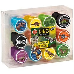 Totum Dinosaurus creatieve set 12 postzegels