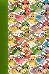 Funny Birds Pattern Journal: a LINED notebook for self-expression