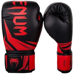 Venum Challenger 3.0 bokshandschoenen, uniseks, zwart/rood, 30 g EU