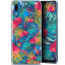 Caseink fodral för Samsung Galaxy A30 (6.4) Gel HD [ ny kollektion - mjuk - stötskyddad - tryckt i Frankrike] tropiska färger