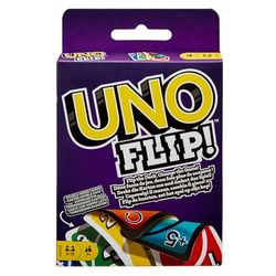 UNO Flip - Juego de Cartas Familiar - 112 Cartas Doble Cara - Fomenta la Estrategia - Versión Competitiva - Regalo para Niños de 7+ Años y Adultos, GDR44