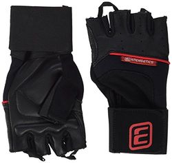 ENERGETICS Training 710 Guantes, Hombre, Schwarz/Rot, S