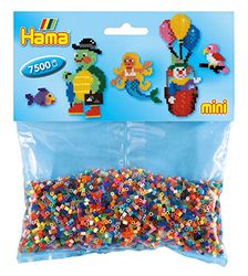 HAMA BEADS Desconhecido Hama Perlen 583 - mini bolsa com contas de 7500 peças [Importado da Alemanha]