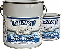 Brava Royal Rylard Smalto Poliuretanico, Bianco, 2500 ml