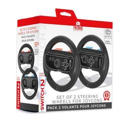 Pack 2 Volants Switch 2 pour Joy-con (Noir)