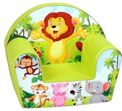 Delsit DT8-17123 Zoo Universele Kinderfauteuil, Groen,eén maat