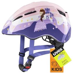 uvex Kid 2, Casco da Bicicletta per Bambini Unisex-Youth, Princess, 46-52 cm
