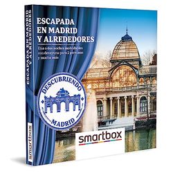 Smartbox - Caja Regalo Escapada en Madrid y alrededores - Idea de Regalo para Novios - 1 o 2 Noches con Desayuno para 2 Personas