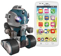 Lisciani Mio Phone & Robot Special Edition, 12,7 cm (5 cali), 1 GB, 8 GB, Single SIM, biały, 1900 mAh, smartfon (12,7 cm (5 cali), 1 GB, 8 GB, 5 MP, Android 6.0, biały