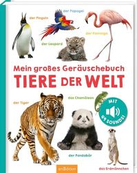 Mein großes Geräuschebuch - Tiere der Welt: Mit 49 Sounds
