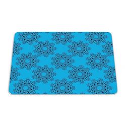 Bonamaison, Tapis de Souris Rectangle Imprimé Numériquement, Fond Antidérapant, pour Bureau et Maison, Taille: 22x18cm