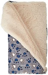 Trixie 37151 filt Tammy, 150 × 100 cm, blå/beige