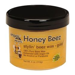 Ampro Honey Beez Stylin' Beez Wax Gold 4 Oz by AmPro