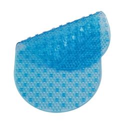 Premier Housewares Tapis de bain PVC Turquoise 69 x 38,5 cm