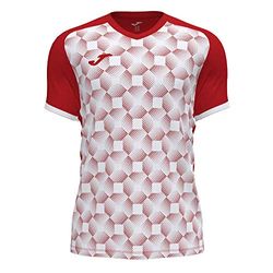 Joma T-Shirt Manches Courtes Supernova III Rouge Blanc, 102263.602.6Xs-5Xs