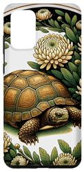 Carcasa para Galaxy S20+ Caja Tortuga Ilustración Caja Floral Tortugas