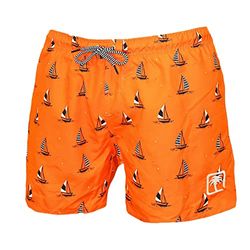 Solprojekt herr 2694 Bain Homme shorts, orange, S, Orange, S