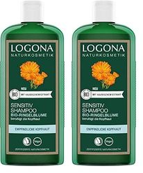 Logona - Organic Calendula Sensitive Shampoo, 250 ml (Confezione da 2)