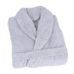 Clarysse Jules Manhattan Accappatoio, 100% -Poliestere, Gris Claire, M/L