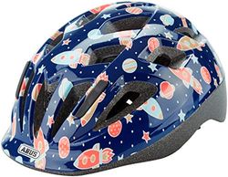Abus unisex ungdom SMOOTY 2.0 barnhjälm, blue space M