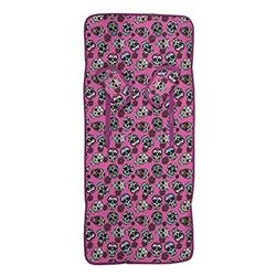 Babyline Lovely Skull Tapete para cadeira leve, unissexo, cor fúcsia