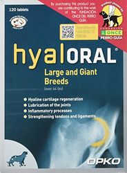 FARMADIET Hyaloral Large and Giant Breed 120 Tablets