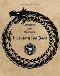 Dungeons and Dragons Inventory Log Book