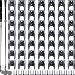 Deekin Lot de 30 Supports muraux pour Clubs de Golf - Support Mural pour Garage, Club de Golf - avec 60 vis pour Clubs de Golf - Type de préhension (Convient pour 1,5 cm)