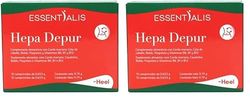 Essentialis Hepa Depur-Con vitaminas B1, B6 y B12-Metabolismo de bebidas y otros alimentos-Protege tu hígado-Efecto antiresaca-15 comprimidos veganos-Anticípate al exceso tomando 1 comprimido