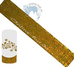 Trasferimento Schermo olografico oro Glitter 2