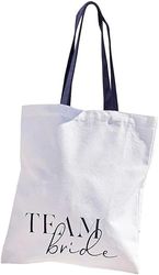 Ginger Ray Team Bride - Bolsa de lona para despedida de soltera, bolsa de regalo