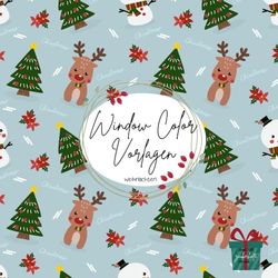 Window Color Vorlagen mit über 100 Winter-Motiven: Für Weihnachten und Winter | auch zum Ausmalen geeignet | über 100 einfache, kindgerechte Motive | ... Vorlagen | Kinderbeschäftigung für zu Hause