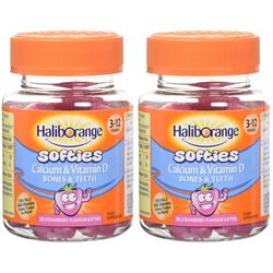 Haliborange Kids Calcium and Vitamin D Softies 30 (Pack of 2)