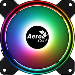 ACF3-ST10237.01 Aerocool Saturn 12F A RGB Case Fan 12 cm Black