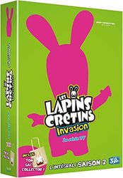 COFFRET LAPINS CRETINS volumes 1 + 2 + 3 saison 2 + un CADEAU (Edition Limitée)