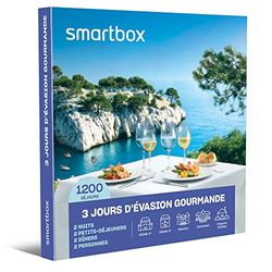 SMARTBOX - Coffret Cadeau Couple - Idée cadeau original : Séjour gastronomique à deux pour un weekend gourmand à la découverte des terroirs