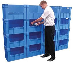 Action Handling PW.BN.S Medium Container Pick Wall, 24 Walls, 2400 mm W x 400 mm L x 1890 mm H