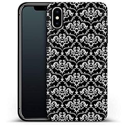 Premium mobilskal Black French Lillies Apple iPhone XS Max
