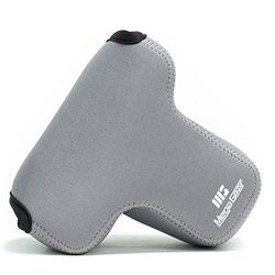 Megagear mg1569 para Sony Alpha a7 III, a7r III, a9 (28-70 mm) estojo de câmara ultra leve, de neoprene - cinzento.