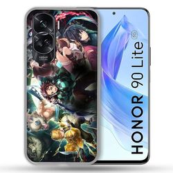 Cover rinforzata per Honor 90 Lite 5G Manga Demon Slayer Gruppo