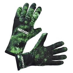 SEAC Anatomic Camo Gloves Luvas de neoprene de 3,5 mm para pesca subaquática e apneia em cor de camuflagem